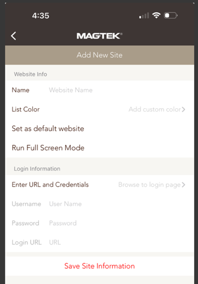 MagneFlex Mobile App