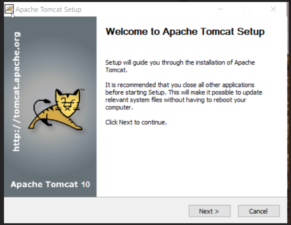 Install Tomcat