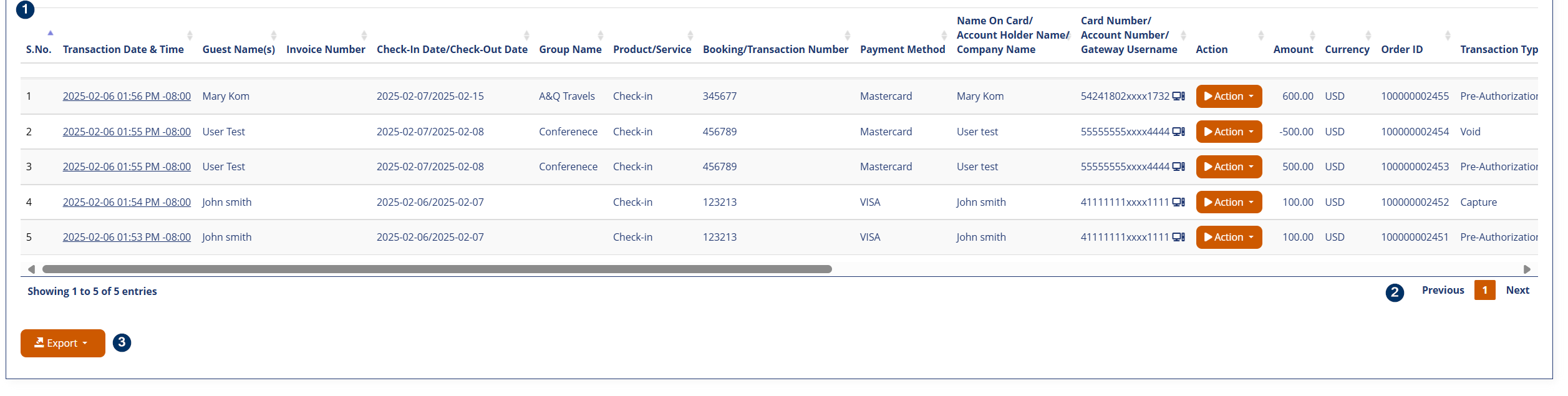 Transaction Management